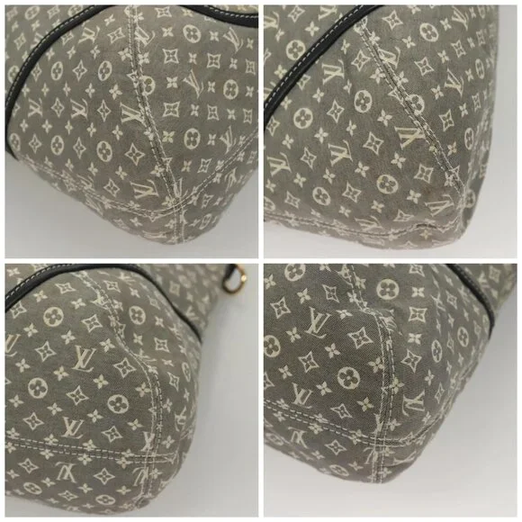 LOUIS VUITTON Monogram Idylle Elegy 2way Shoulder Bag Navy M56697 LV Auth 134785